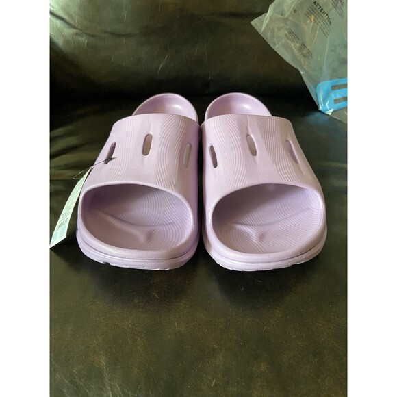 Hoka One One Ora Recovery Slide 3 Violet Bloom Purple Sandals Men’s 12 New
